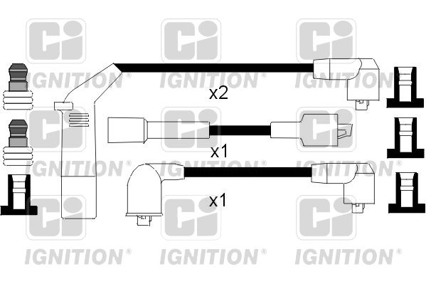 QUINTON HAZELL Sytytysjohtosarja XC1059